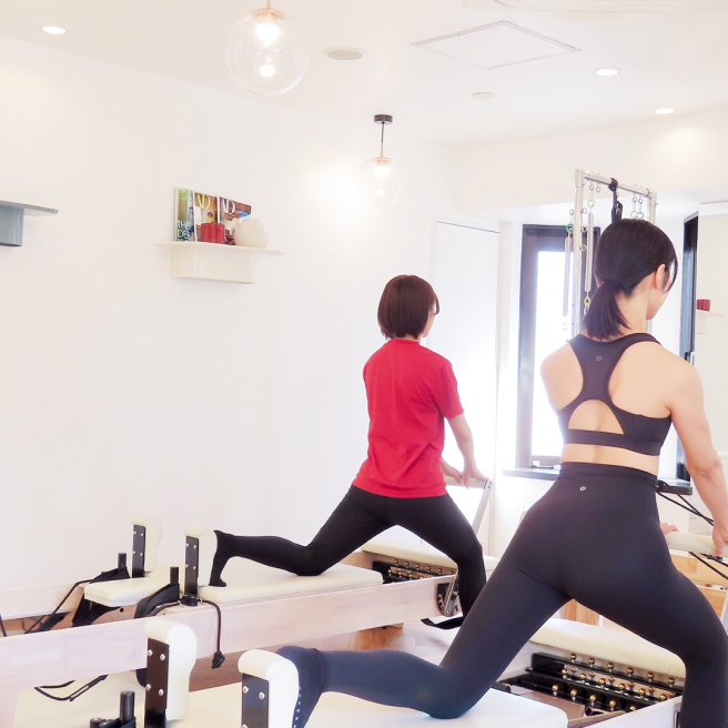 恵比寿のピラティススタジオHabit Pilates studio恵比寿店の店内