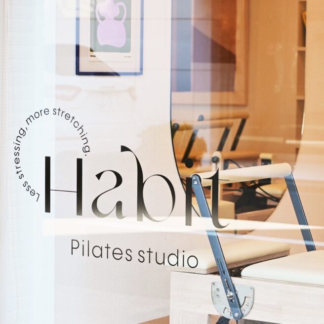 白金高輪のピラティススタジオHabit Pilates studio白金高輪店の店内